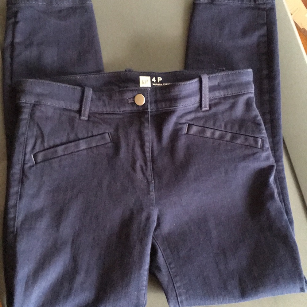 Gap modern stretch skinny crop jeans